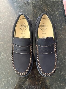Primigi Blue Leather Loafers